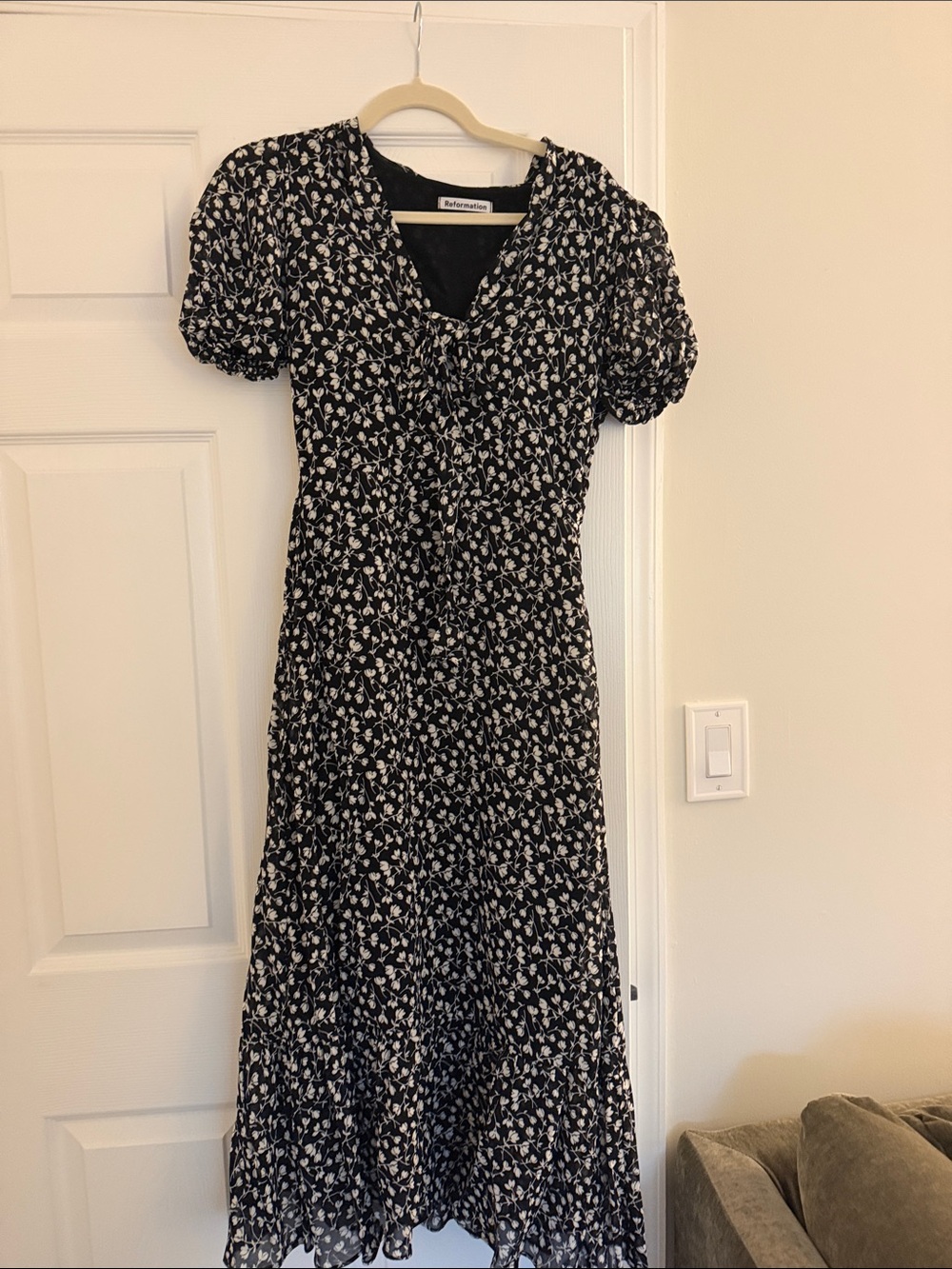 Reformation Reeds Dress Maria - Size 6